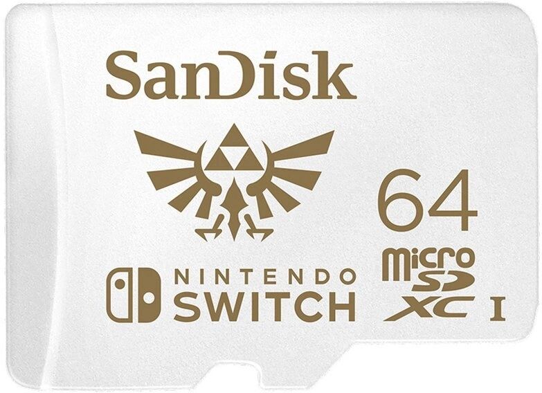 SanDisk microSDXC Minnekort til Nintendo Switch - 64GB