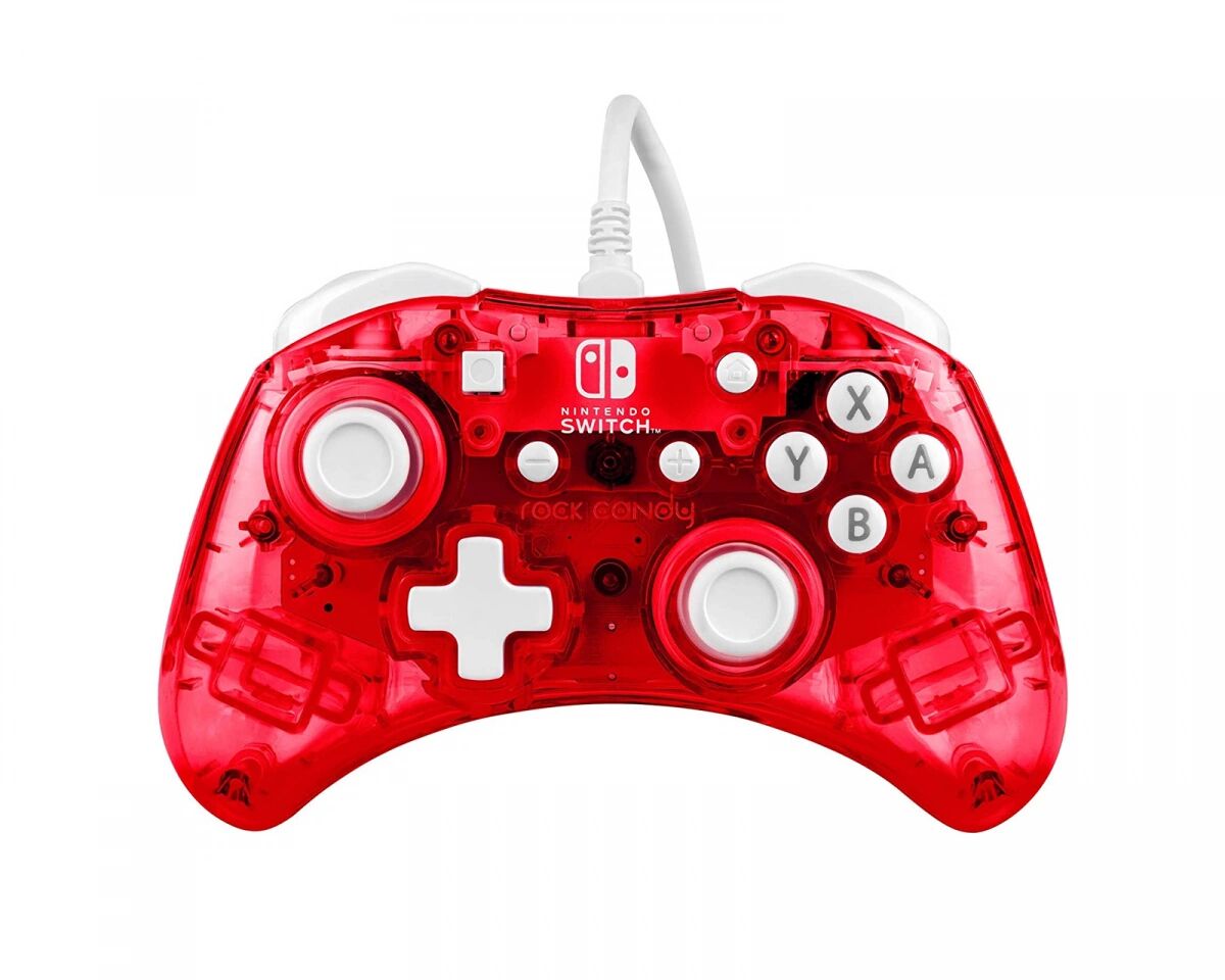 PDP Rock Candy Nintendo Switch Controller - Stormin Cherry
