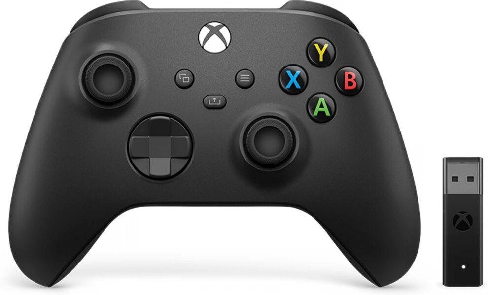 Microsoft Xbox Series Trådløs Kontroller V2 + Adapter til Windows 10