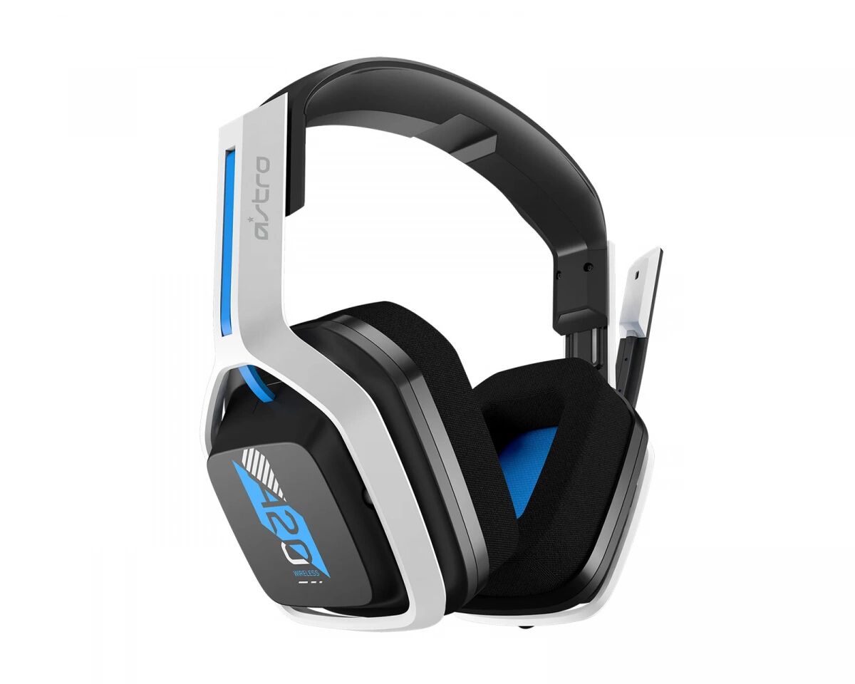 Astro A20 Trådløs Headset Gen2 Hvit/Blå (PS5/PC/MAC)