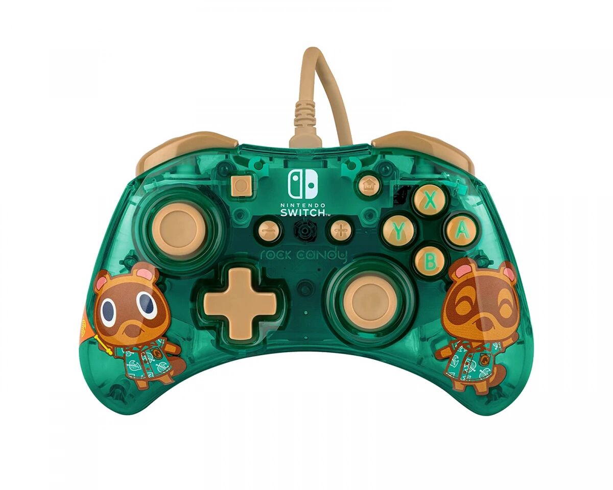 PDP Rock Candy Nintendo Switch Controller - Animal Crossing