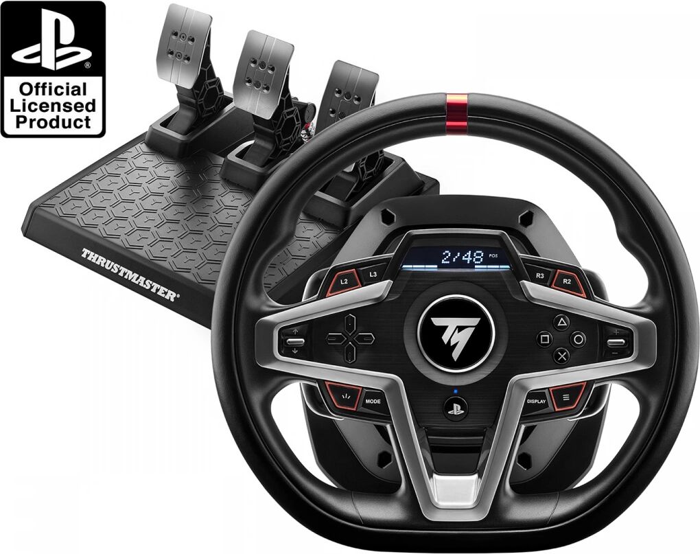 Thrustmaster T-248 Ratt + Pedaler til PS5/PS4/PC