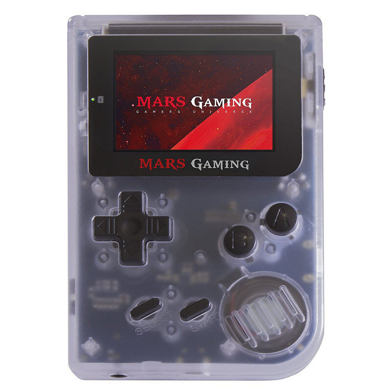 mars-gaming Mars gaming mrb 2" consola portátil retro transparente