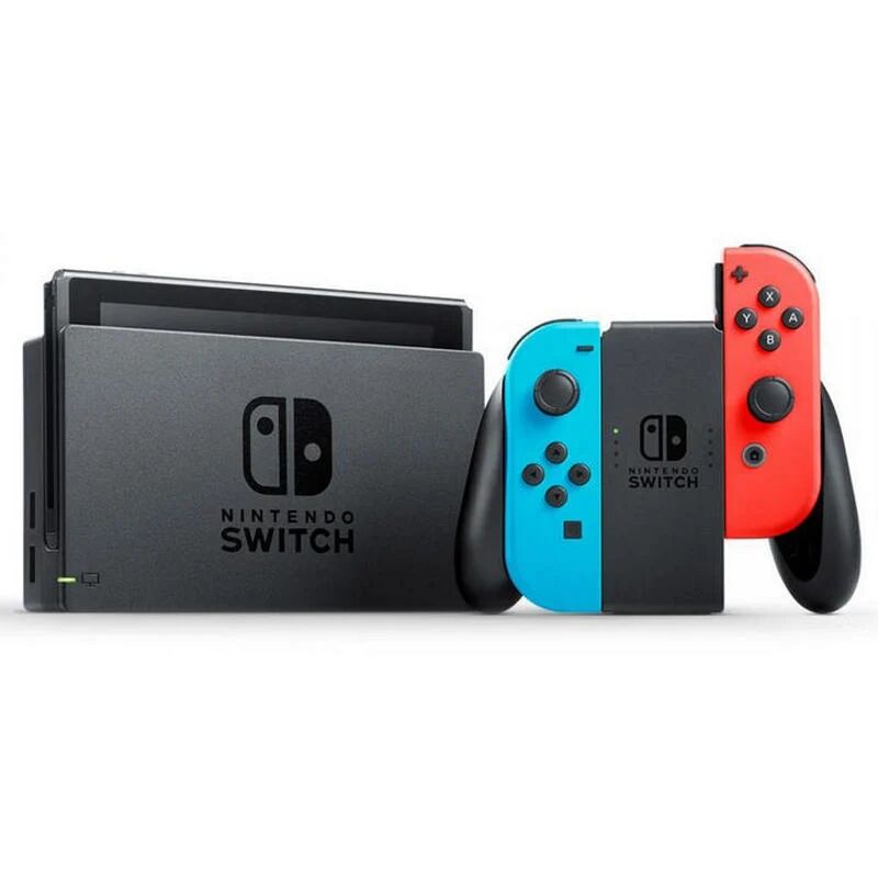 Nintendo switch azul néon/vermelho néon v2