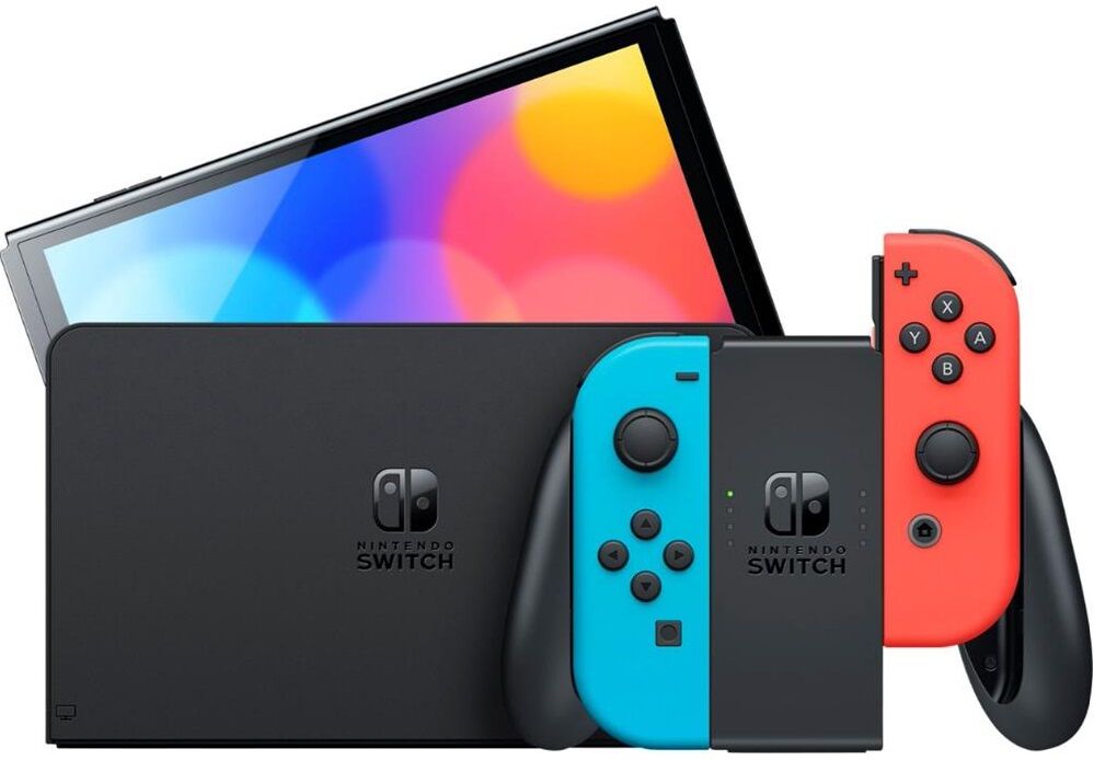 Nintendo Consola Switch Modelo Oled 64gb (azul/ Vermelho) - Nintendo