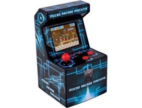 Blade Consola Retro Arcade Mini ITAL 250 jogos pré-instalados (Preto e Azul)