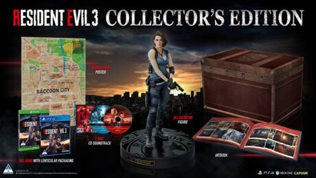 Capcom Jogo PS4 Resident Evil 3 Remake (Collector's Edition)