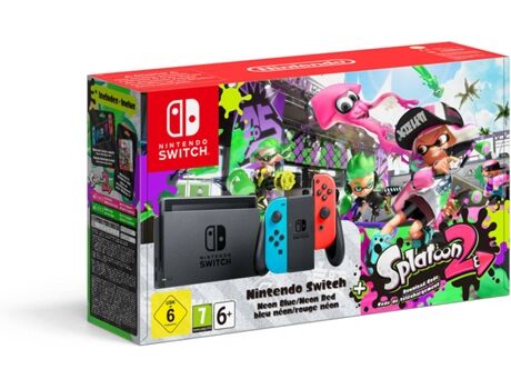 Nintendo Consola Switch Splatoon 2 (32 GB)