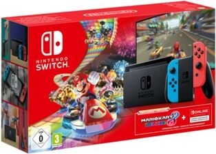 Nintendo Consola Switch V2 Mario Kart 8 Deluxe Bundle (32 GB)