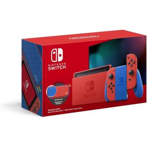 Nintendo Switch Mario Edition Red/Blue Console