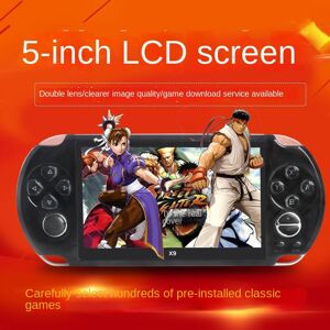 Little Tao HUN X9 Handheld Game Console PSP Arcade Version 5.1 "large Screen 64 Bit HD GBA