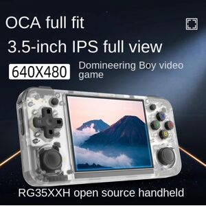 Electronic happiness QWE RG35XX H Open-source Handheld Retro Game Console PSP Arcade WIFI Bluetooth Streaming Multiplayer DC