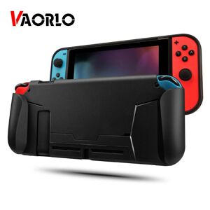 VAORLO TPU Shell Soft Dustproof Anti-Drop Game Console Cover for Nintendo Switch Deck Ergonomic Grip Grip Accessories