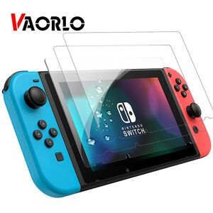 VAORLO 3Pcs 9H Screen Protectors Film For Nintendo Switch Tempered Glass 9D HD Screen Protector Film for Nintendo Switch NS Lite Oled