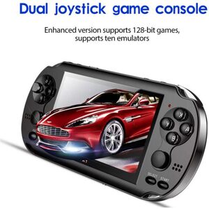 Skyfree 4.3 inch Handheld 8GB Retro Game Consoles 10000 Games Video Console Rechargeable