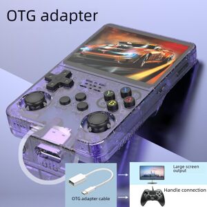 Stone Tec New R36S open source handheld game console portable retro arcade game nostalgic 3D dual system handheld cross-border