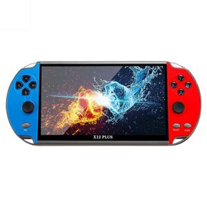 CoCo Global Purchase 7.1 Inch X12 Plus Handheld Game Console IPS Screen Portable Video Game Player 16G+32GB 10000+ Classic Games 4K HD Game Console