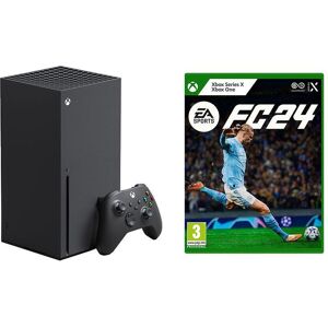 Microsoft Xbox Series X & EA Sports FC 24 Bundle, Black