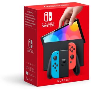 NINTENDO Switch OLED - Neon Red & Blue, Red,Blue