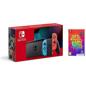 Nintendo NS Neon & Just Dance 2024 Bundle