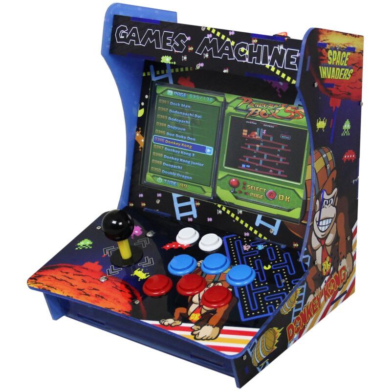 Monster Shop - Arcade Machine Table Mini Multigames Bartop Retro Assembled