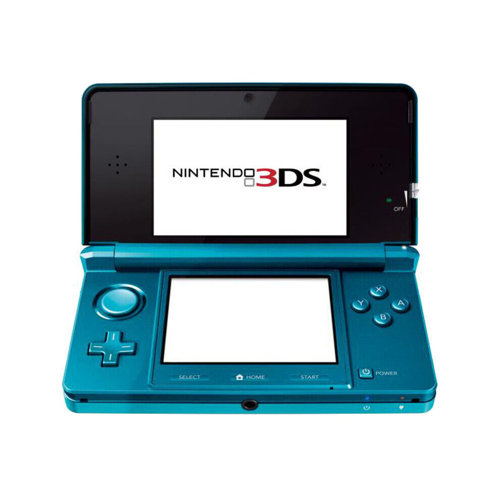 REFURBISHED Nintendo 3DS - Aqua Blue Handheld System