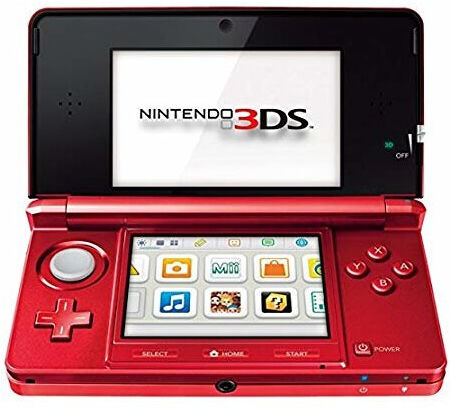 REFURBISHED Nintendo Handheld Console 3DS - Metallic Red