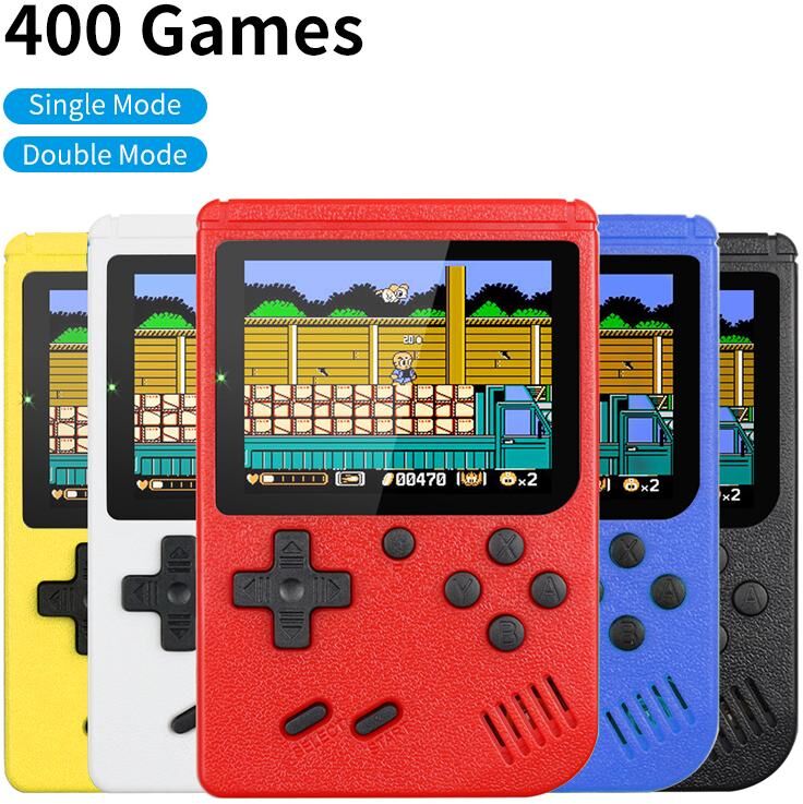 BYEE Electronics Retro Portable SUP Mini Handheld Video Game Console 8-Bit 3.0 Inch LCD Game Player Built-in 400 Games