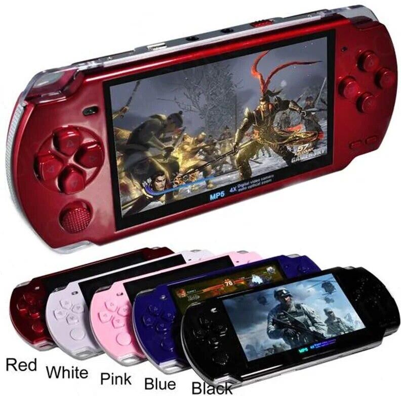 Little Tao Built-in 5000 games, 8GB 4.3 Inch PMP Handheld Game Player MP3 MP4 MP5 Player Video FM Camera Portable Game Console