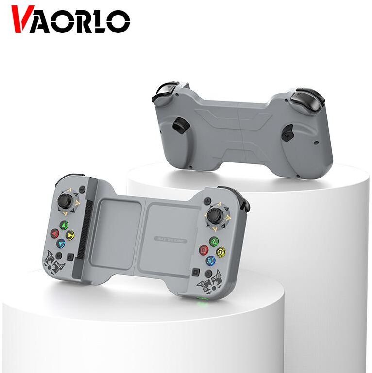 VAORLO New Wireless Gamepad Bluetooth-compatible Type-C Gaming Controller Portable Joystick Gamepads For PS4 IOS Android /switch PC