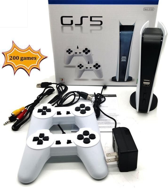 Global purchasing 1 Set Nostalgic Retro Game Console P5 Mini Tv Computer Game Station Gs5 Wired 200 Games