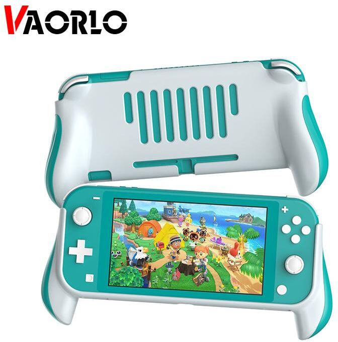 VAORLO Grip For Nintendo Switch Lite Ergonomic Comfort Handheld Protective Gaming Case Portable Cover Accessories