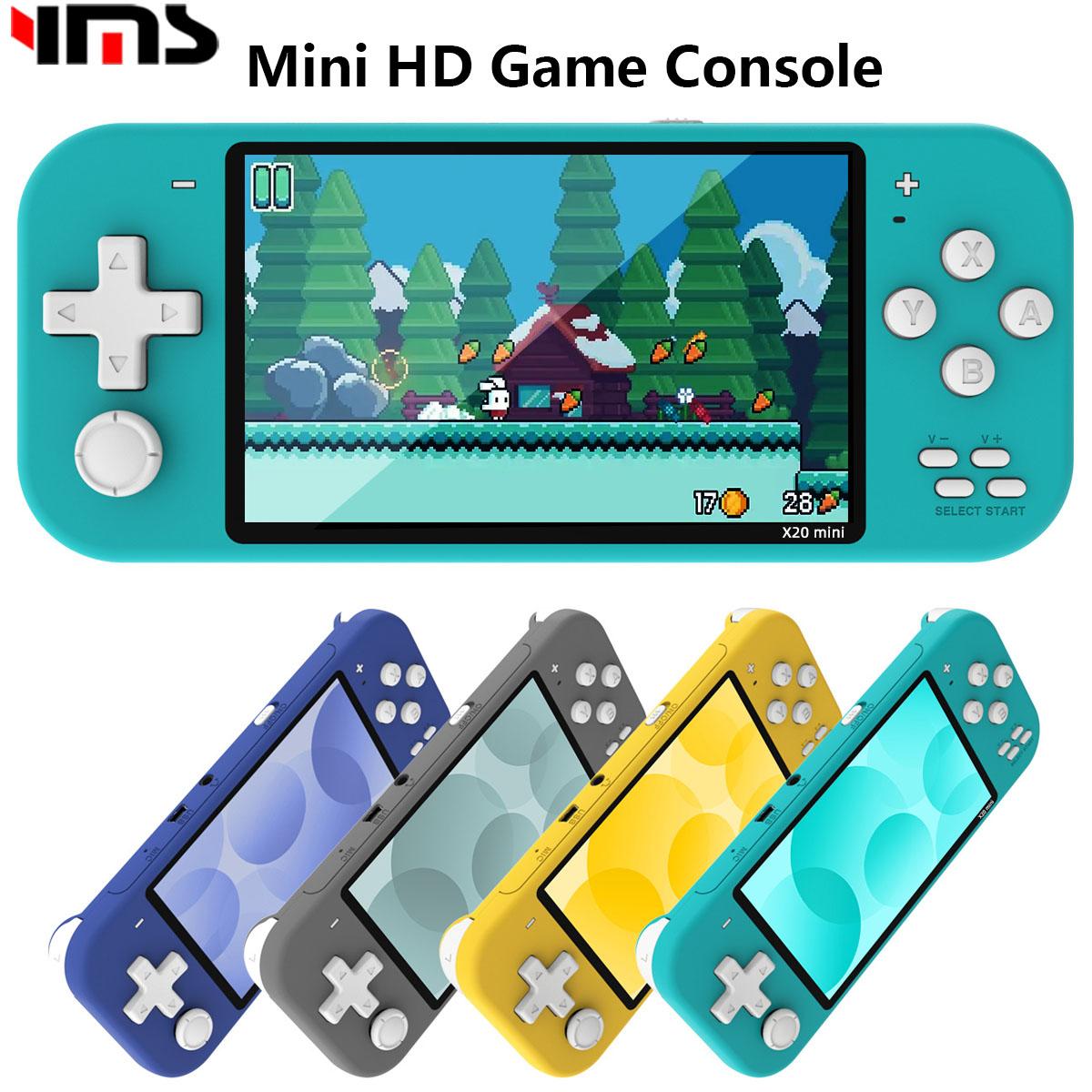 Essager Electronic Mini Video Game Console 4.3" Built-in 1000 Games Portable Retro Video Game Console Support Ps1/cps1/gba/gb/gbc/md/nes/fc/mame