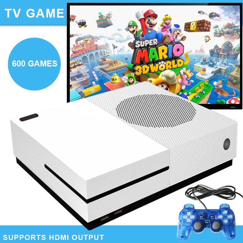 HomePRO china HD TV Game Consoles Built-in 600 Retro Classic Games with 2 USB Joystick