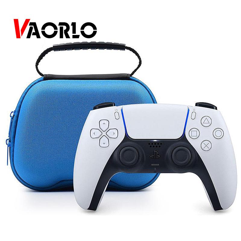 VAORLO  NEW Portable Gamepad Bag For PS5 PS4 Game Controller Travel Handle Protective Cover Carry Case For PS5 PS4 Accessories