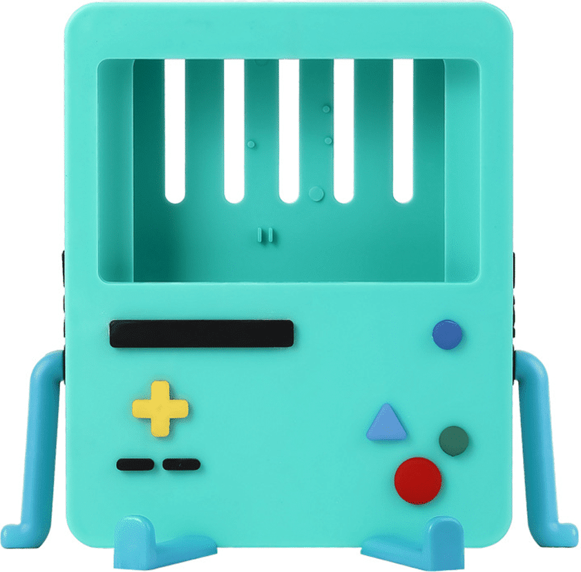 SHEIN Creative And Cute Game Console Stand, Compatible With Switch, Cartoon Game Console Support Plate, Handheld Game Console Screen Support Rack, Blue Blue one-size