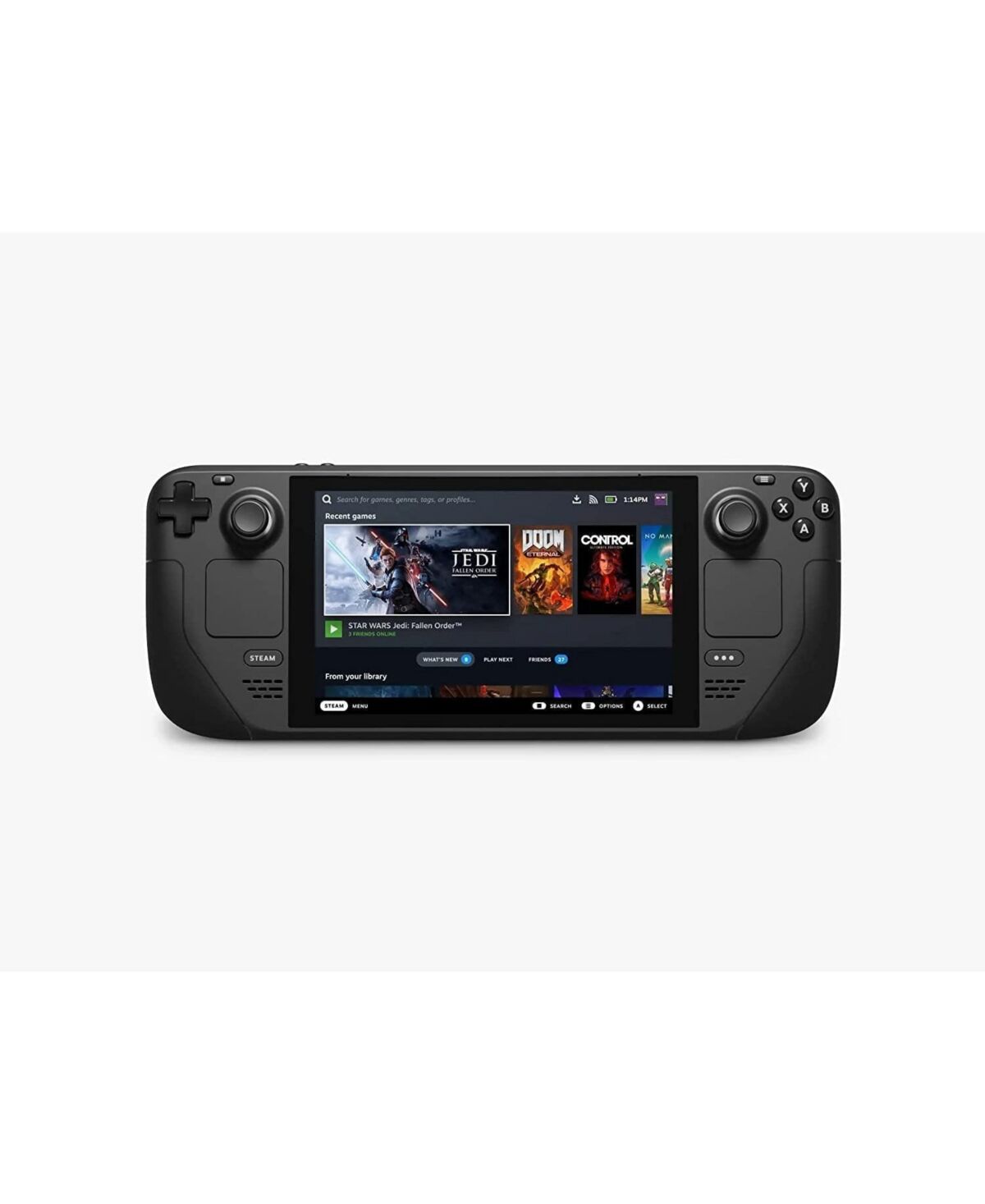 Valve Steam Deck 64GB Handheld System Handheld Video Game Console - Black