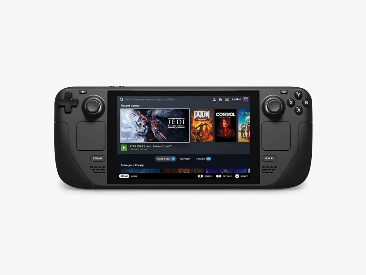 Valve Steam Deck 256GB Handheld System Handheld Video Game Console - Black