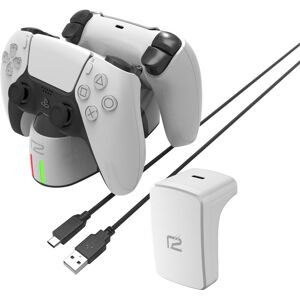 Ready2gaming DualSense-Ladestation »PS5 Ultimate Charging Set« weiss Größe