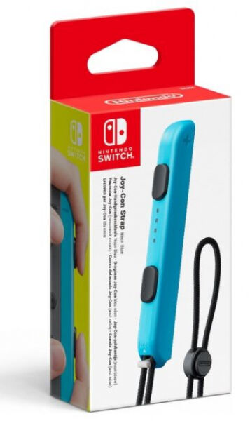 Nintendo Switch Joy-Kon Handgelenksschlaufe Neon-Blau