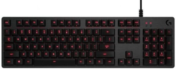 Logitech G413 Gaming Carbon - Gaming Keyboard - GER-Layout