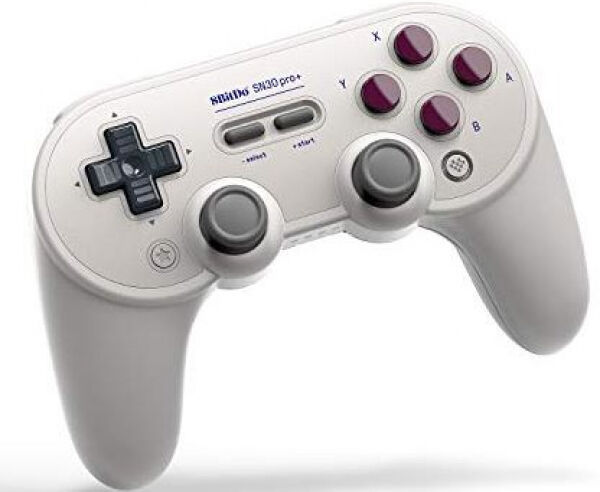 8BitDo SN30 Pro+ G Classic Grau - Gamepad (Android/iOS/Mac/PC/Switch)