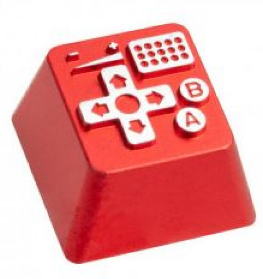 Divers ZOMOPLUS Aluminium Keycap Retro Gamepad I - Rot