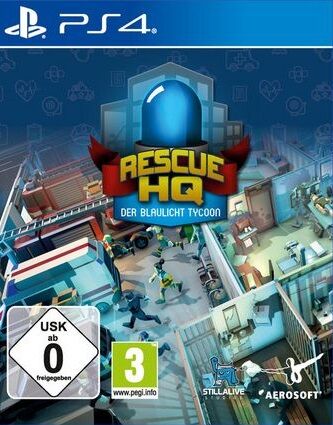 Aerosoft - Rescue HQ - Der Blaulicht Tycoon [PS4] (D)