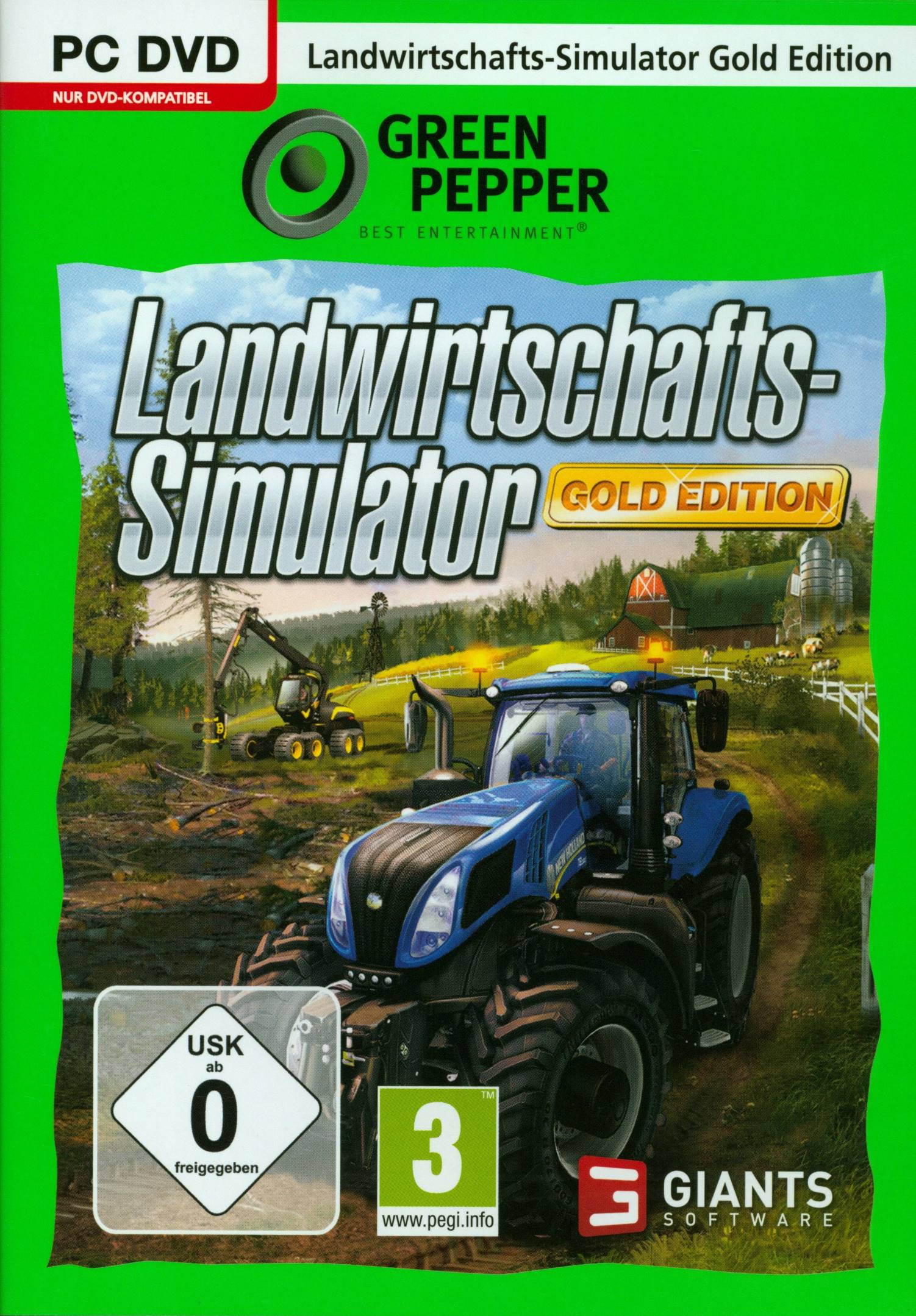 Divers astragon - Green Pepper: Landwirtschafts-Simulator 15: Gold Edition [PC] (D)