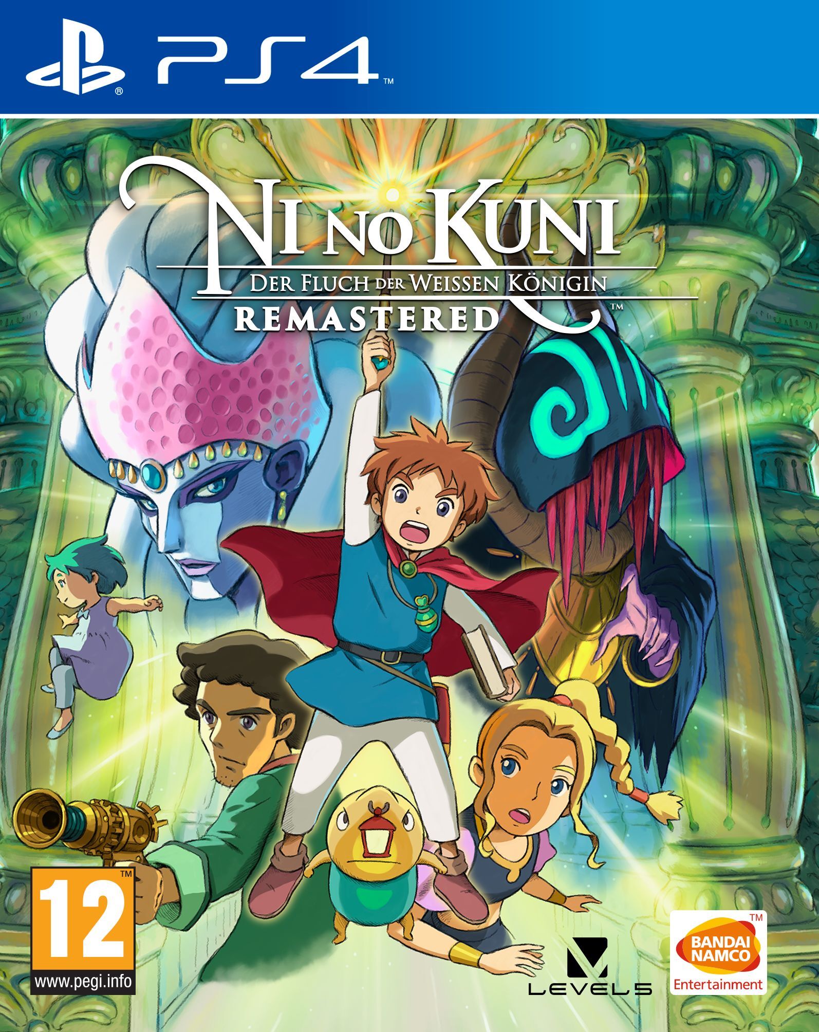 Bandai Namco - Ni No Kuni: Der Fluch der Weissen Königin Remastered [PS4] (D/F/I)