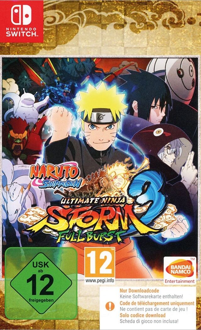 Bandai Namco - Naruto Ultimate Ninja Storm 3 Full Burst [NSW] [Code in a Box] (D)