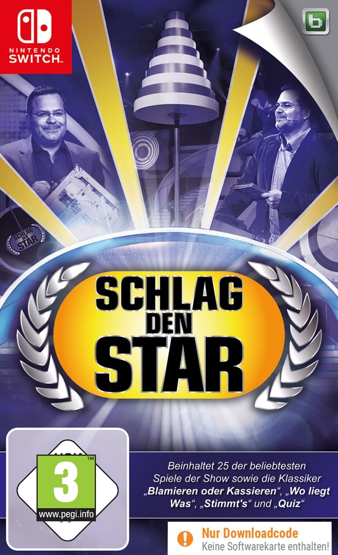 bitComposer Games bitComposer - Schlag den Star - Das Spiel [NSW] (Code in a Box) (D)