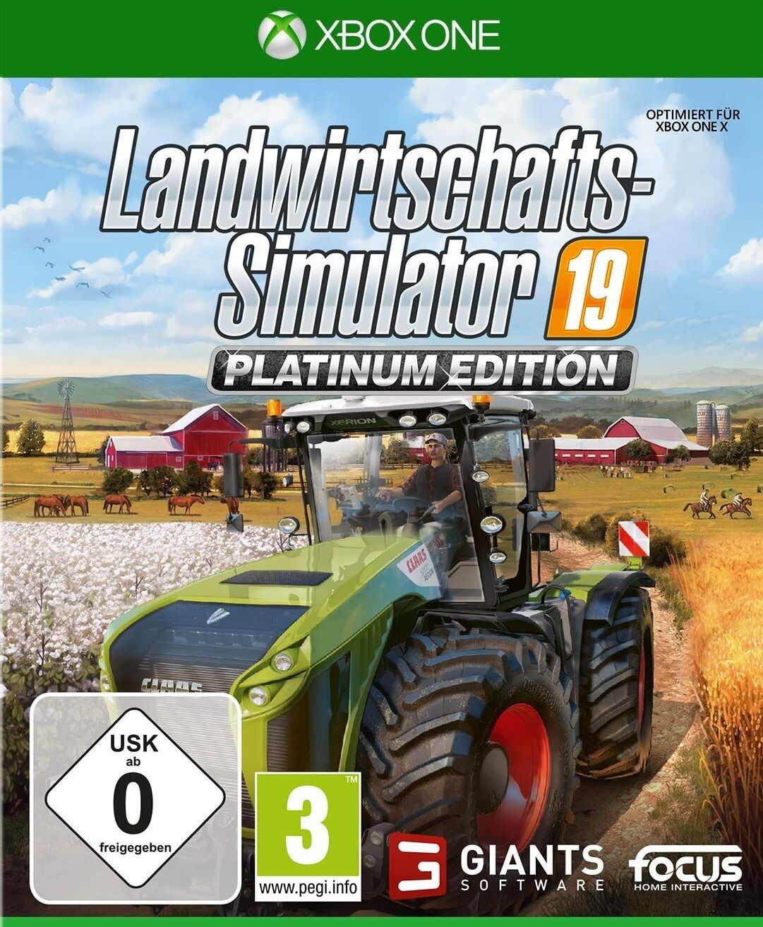 Divers GIANTS Software - Landwirtschafts-Simulator 19 - Platinum Edition [XONE] (D)