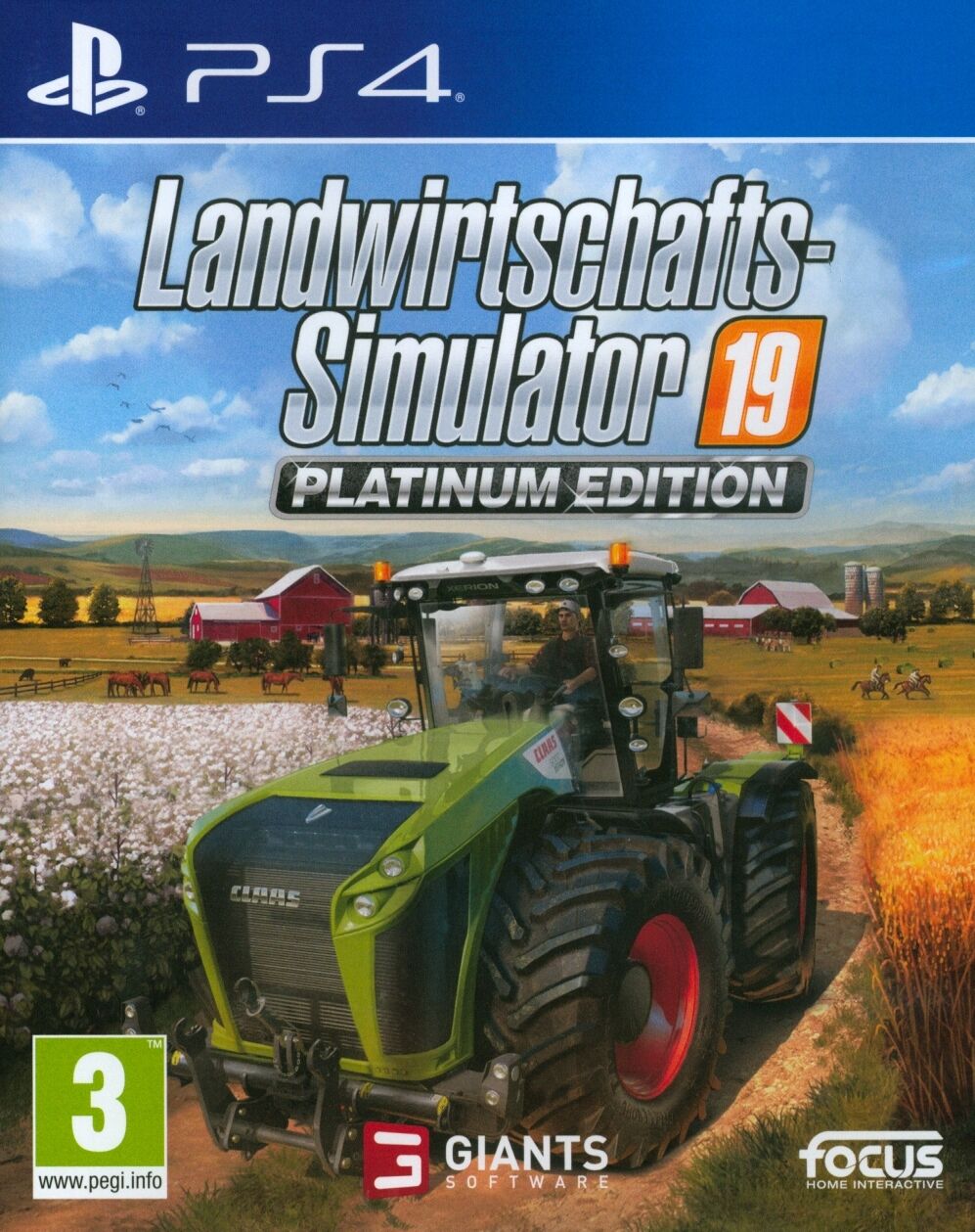 Divers GIANTS Software - Landwirtschafts-Simulator 19 - Platinum Edition [PS4] (D)